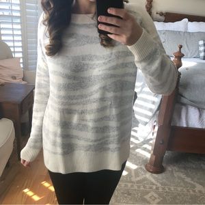 Loft striped sweater